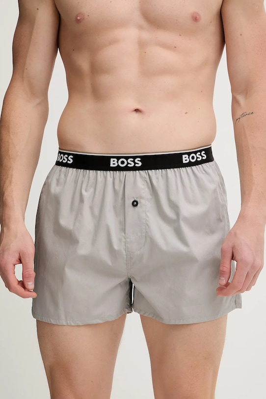 

Хлопковые боксеры 2 шт Boss, черный