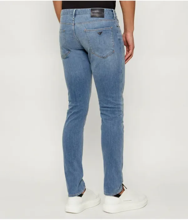 Джинсы j06 slim fit Emporio Armani, синий — фото 4
