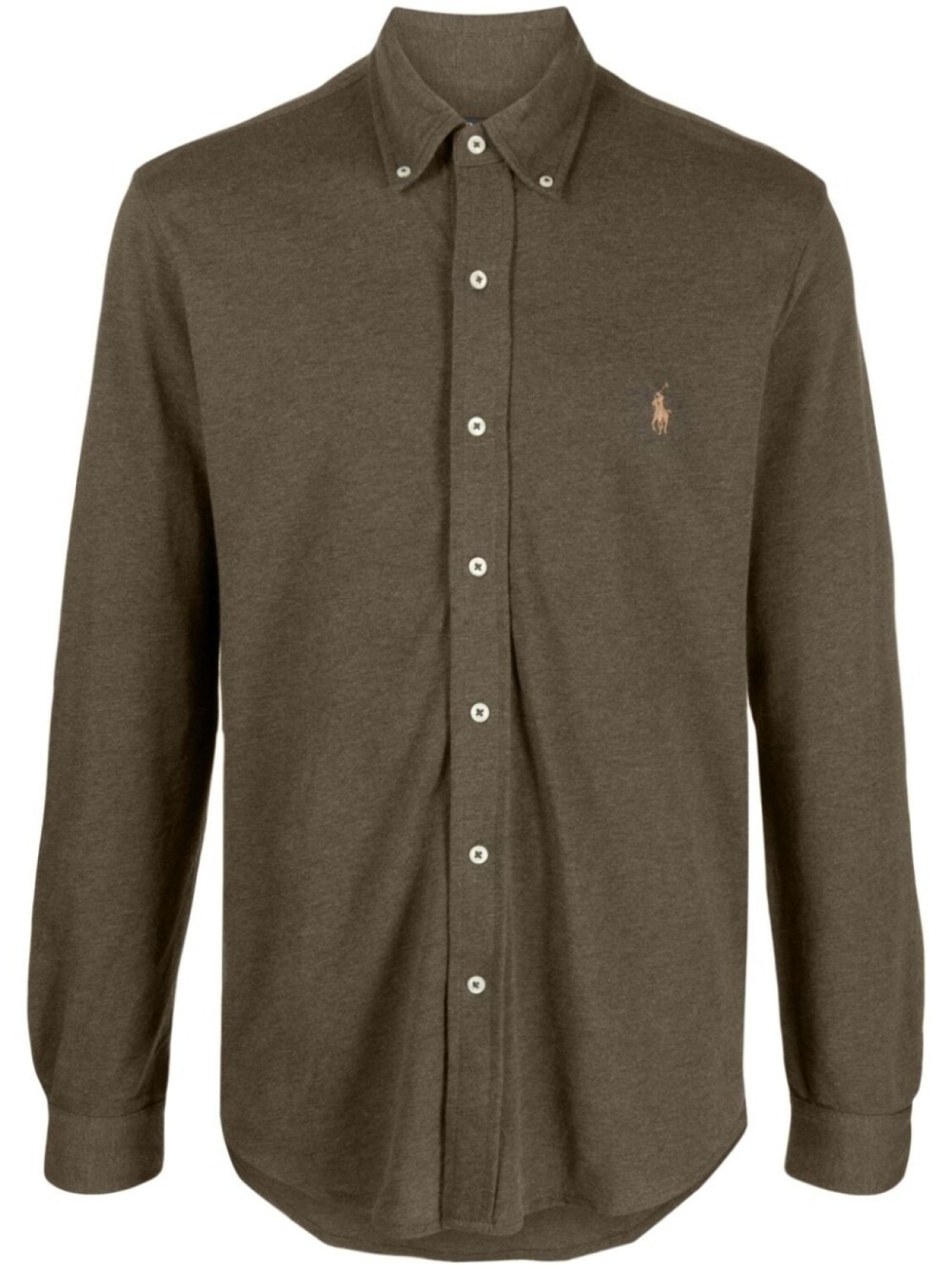 

Polo Ralph Lauren рубашка с вышивкой Horseferry, зеленый