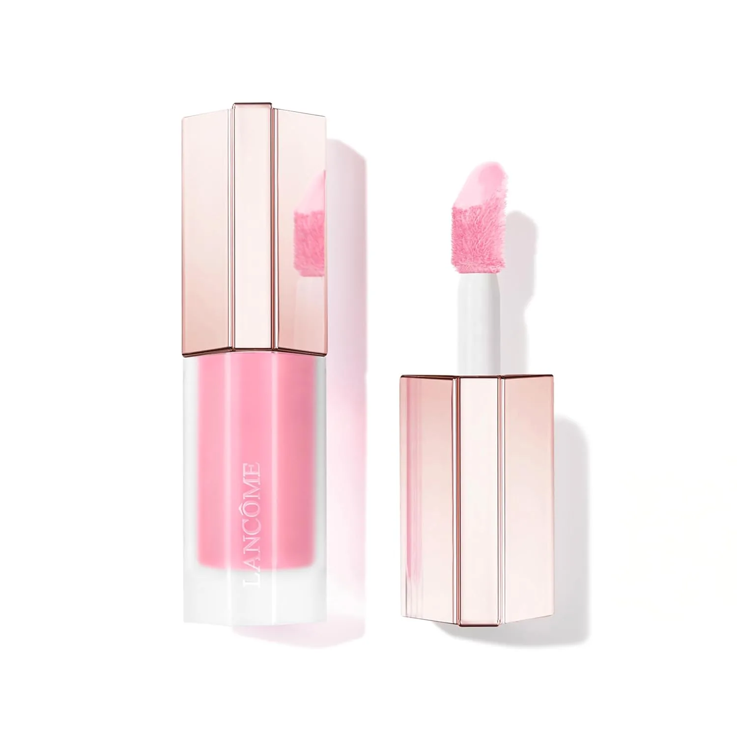 Жидкие румяна Lancôme Skin Idôle Juicy - невесомые жидкие румяна с мягким матовым финишем - легко наслаиваются и позволяют коже дышать., 10: Pink Oh La La (Light Pink)