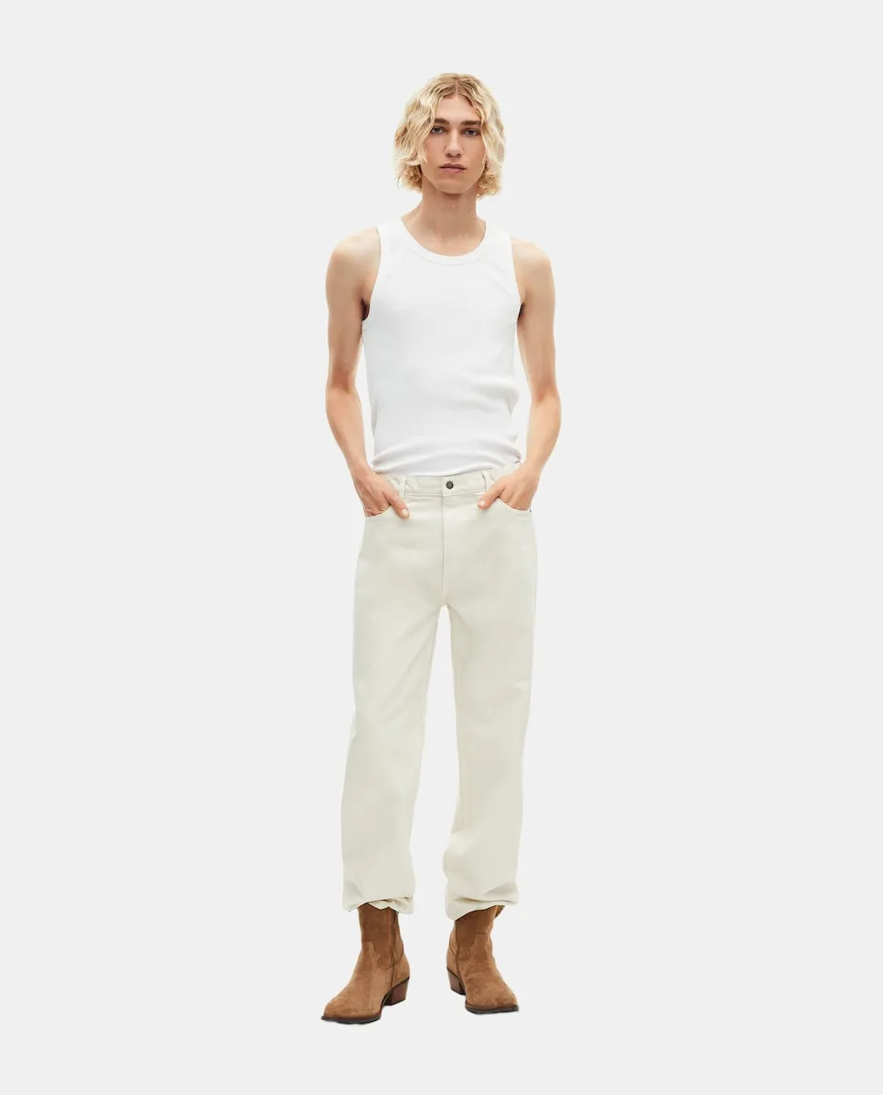 

Прямые джинсы ковбоя для мужчин The Kooples, белый