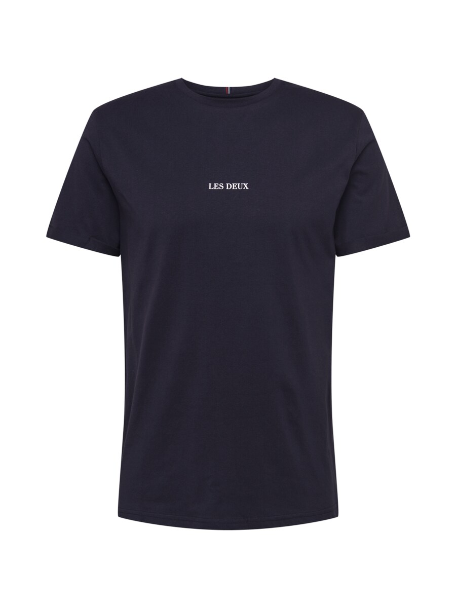 

Классическая футболка Les Deux Shirt Lens, темно-синий