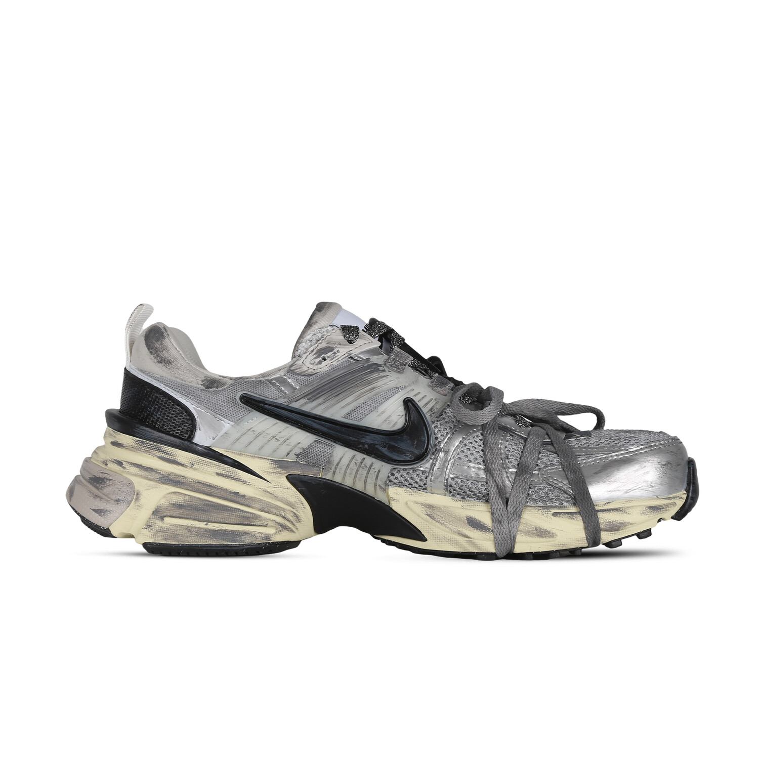 

Кроссовки для бега V2K Run мужские с низким верхом серебристо-серые Nike