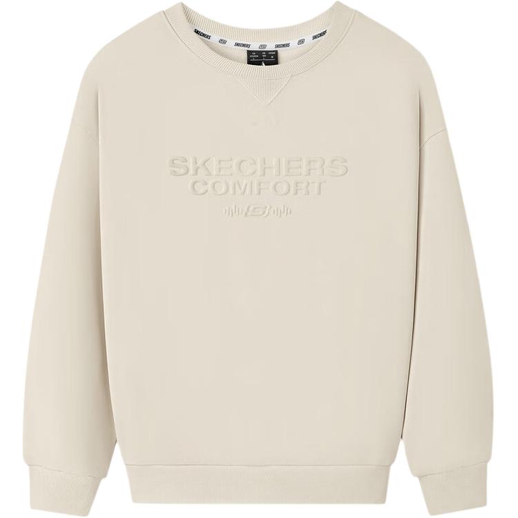 

Спортивная серия Alliance FW25 толстовка Unisex Skechers, айвори белый