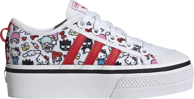 

Кроссовки Hello Kitty x Nizza Platform J 'Hello Kitty and Friends', белый