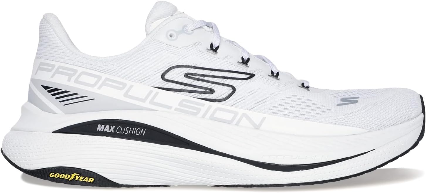Мужские кроссовки Skechers Max Cushioning Propulsion, белый/черный — фото 3