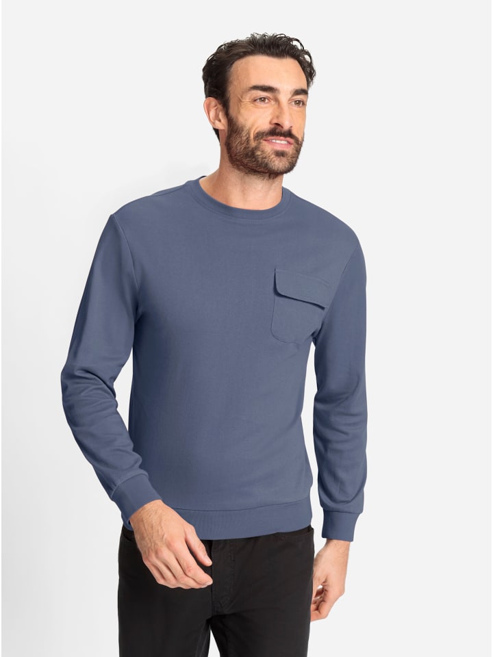 

Рубашка с длинными рукавами дымчато-синего цвета WITT WEIDEN