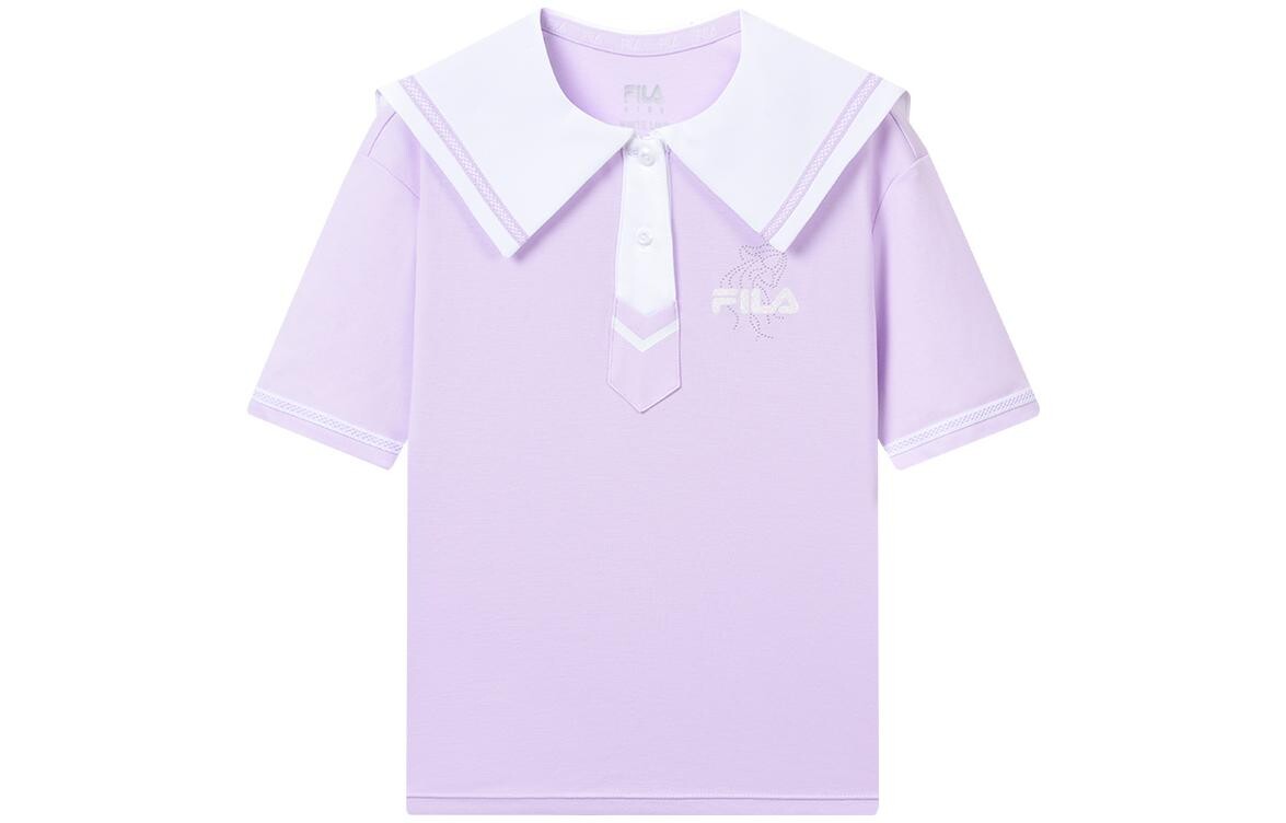 

Детская футболка ФИЛА FILA, цвет Bright purple