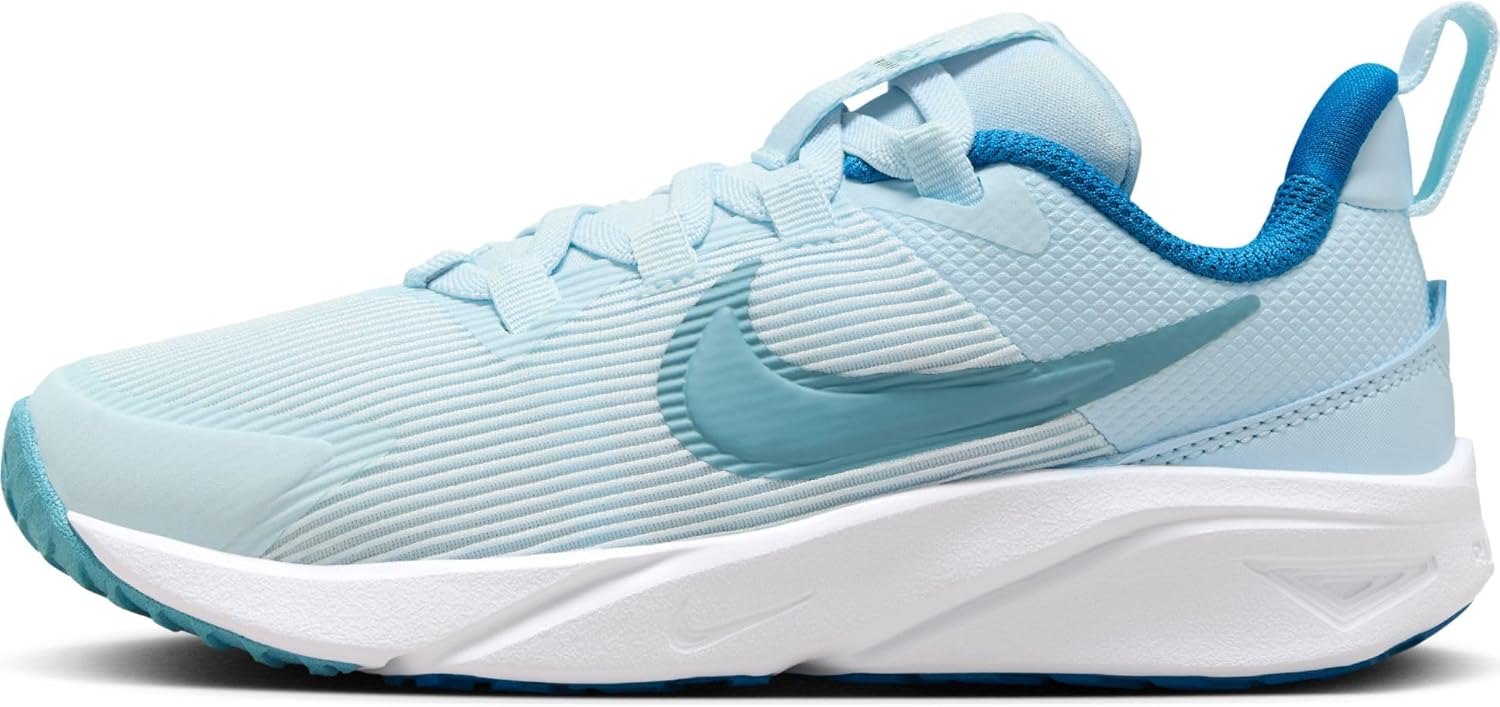 Детские кроссовки Nike Star Runner Unisex-Child 4 Nn (Gs), синий/бирюзовый