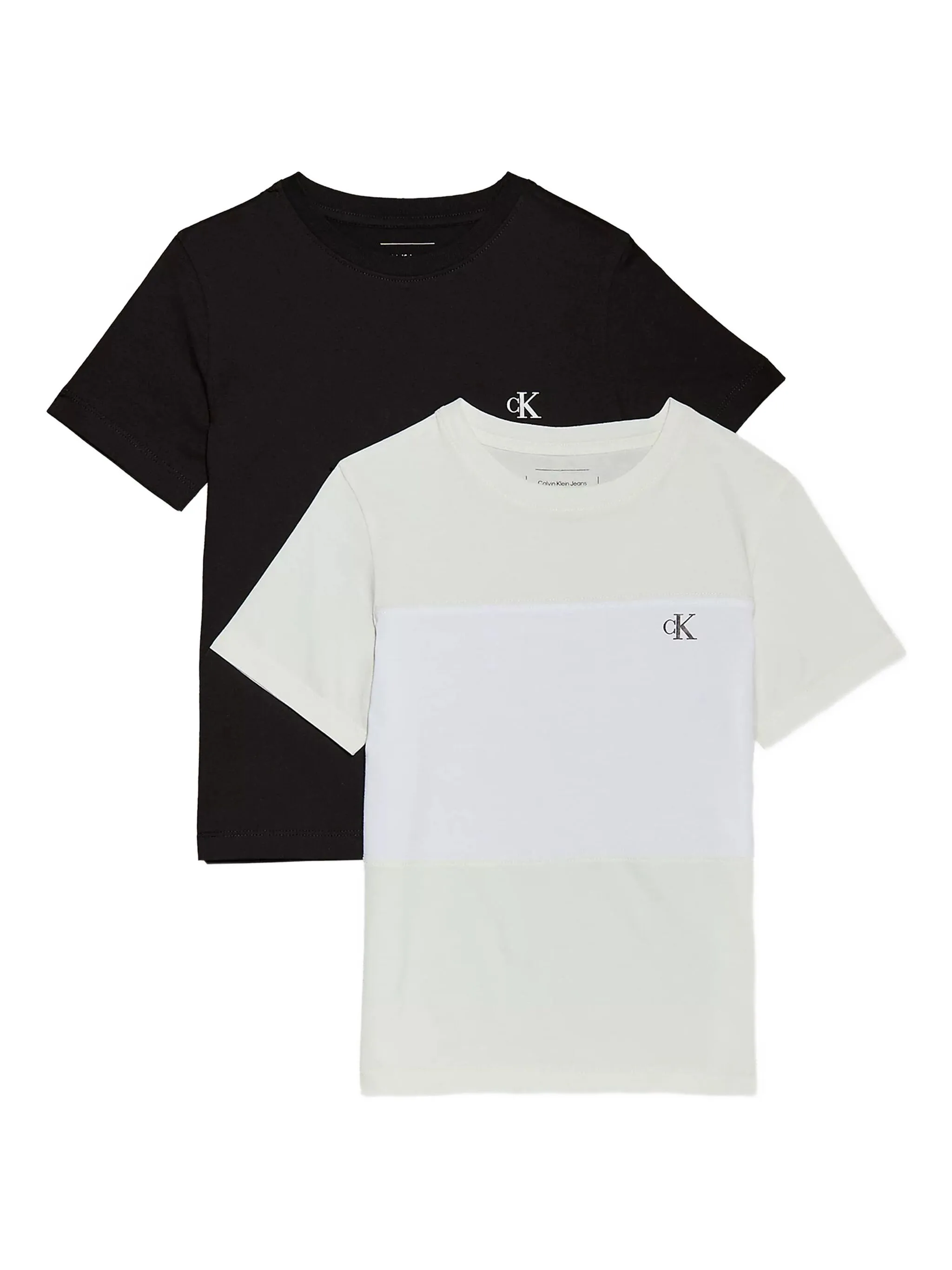 

Комплект из двух футболок Calvin Klein Kids, черный