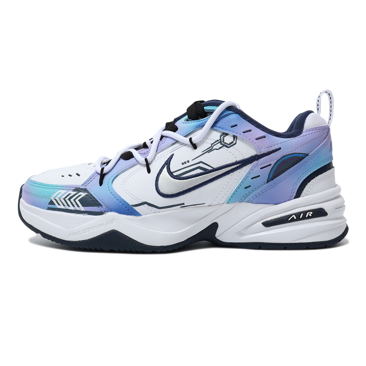 

Массивные кроссовки Nike Air Monarch 4 унисекс, Blue Purple