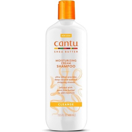 

Cantu Увлажняющий крем-шампунь с маслом ши 400мл