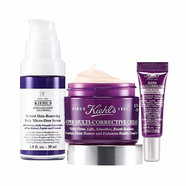 Сыворотка Kiehl's — Антивозрастное лечение Cofre Seriously Correcting Skin Smoothers , 1 UD, 30 мл — фото 4