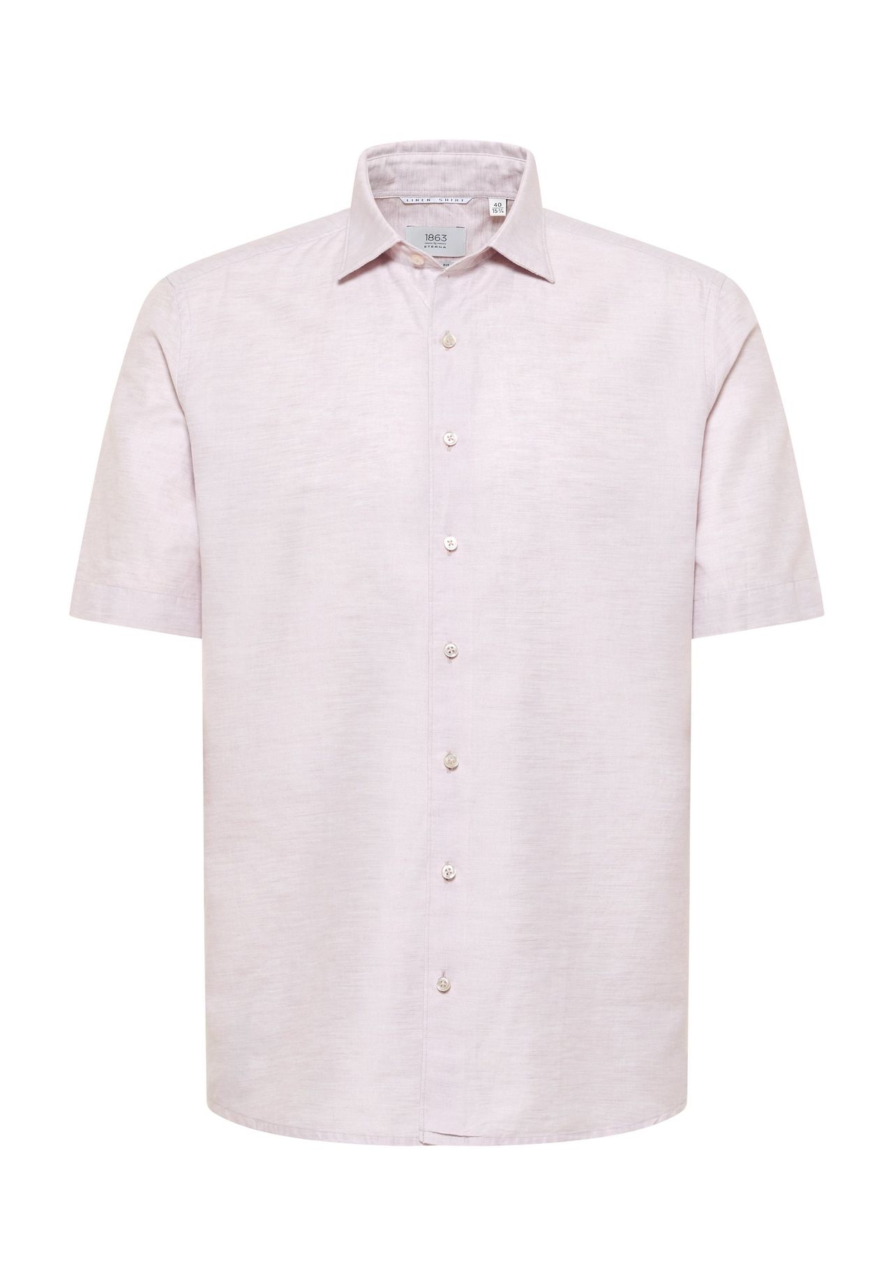 

Льняная рубашка MODERN FIT ETERNA, цвет Ecru