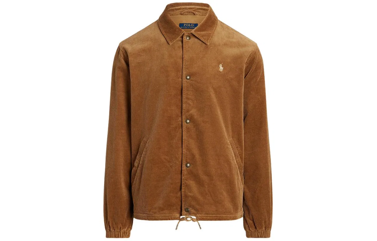 Куртка мужская SS24 Brown Yellow Polo Ralph Lauren