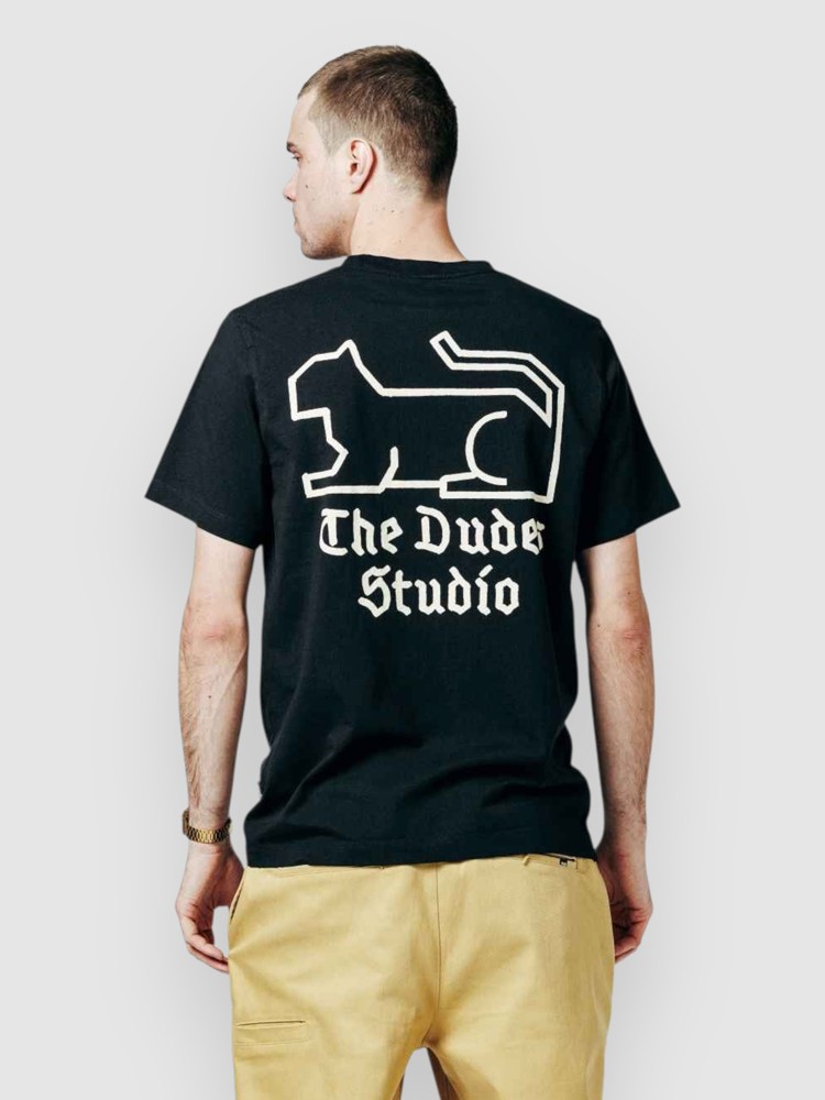 

Футболка The Dudes Studio Classic T-Shirt, black, Черный, Футболка The Dudes Studio Classic T-Shirt, black