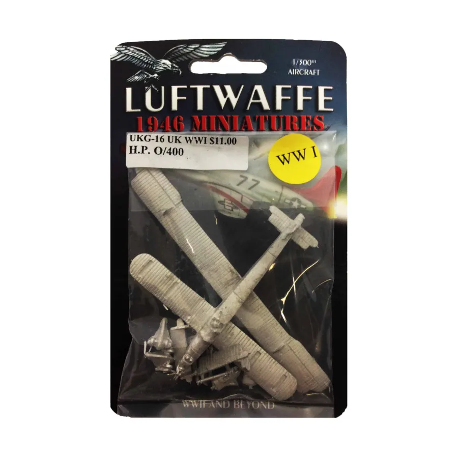 

Х.П. О/400, Hostile Aircraft Miniatures - United Kingdom Great War (1:285)
