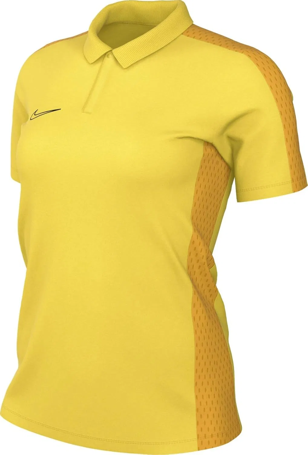 Женское поло Nike, короткий рукав, Tower Yellow/University Gold/Black