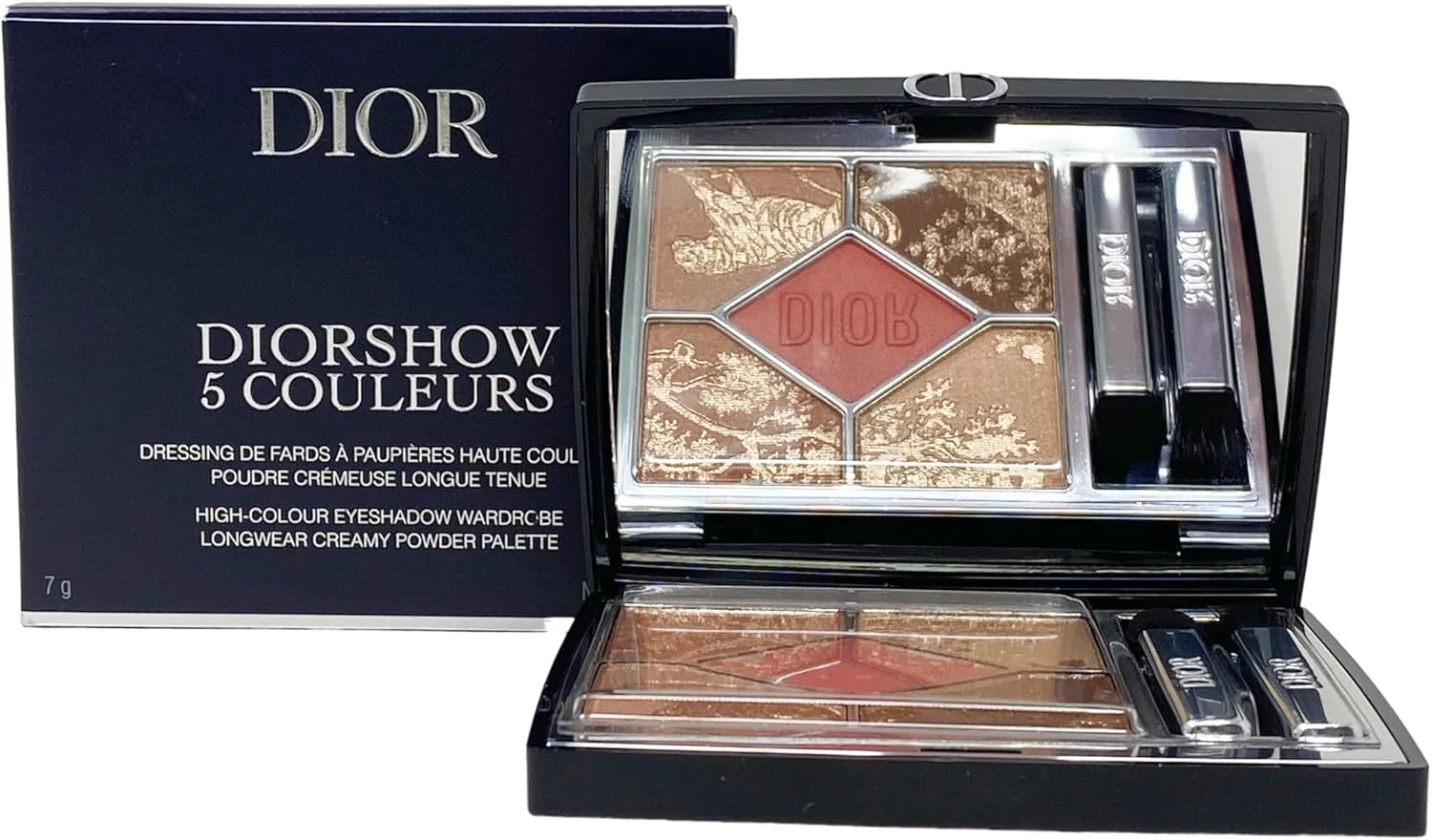 Палетка теней для век Dior Coral Riviera 7 г