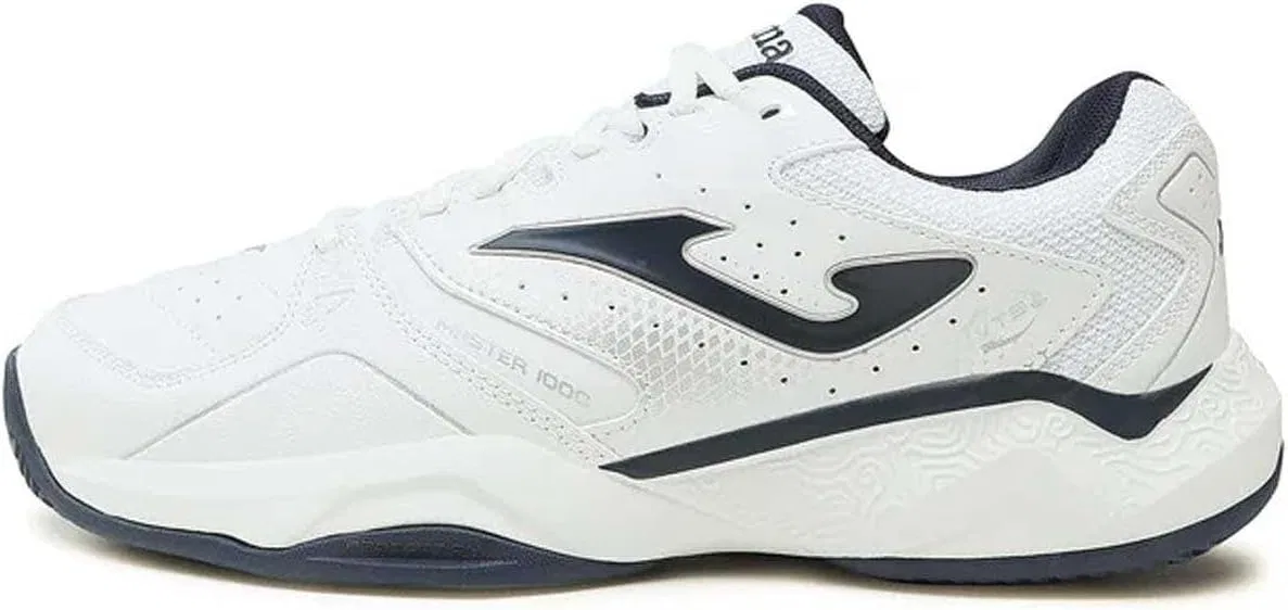 Мужские теннисные кроссовки Joma Master 1000 2322 TM100W2322C белого/темно-синего цвета — фото 2