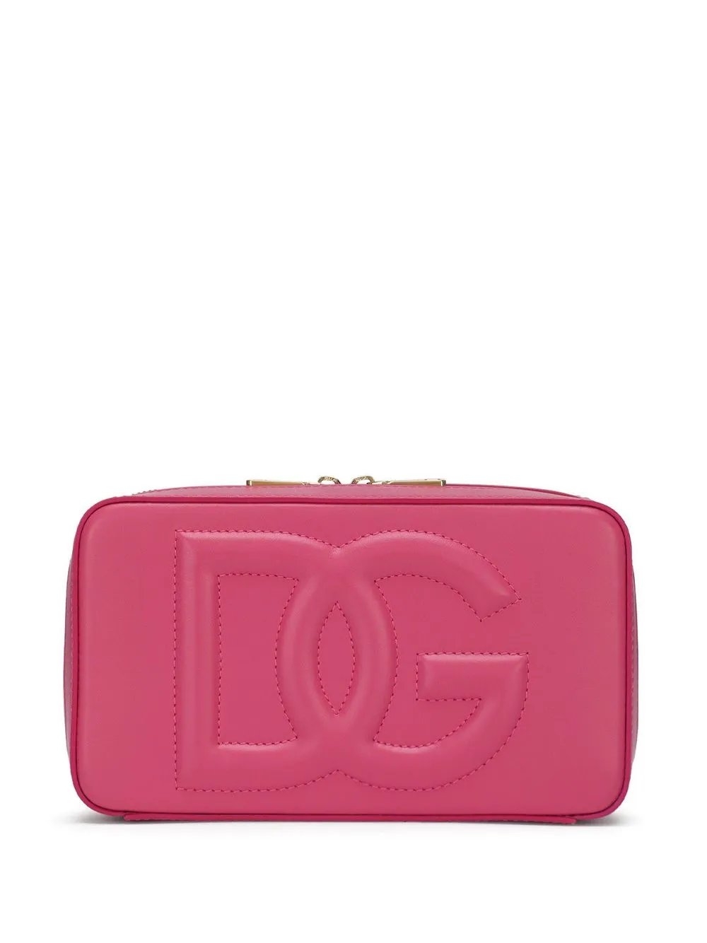 

Маленькая каркасная сумка с логотипом DG DOLCE & GABBANA, розовый