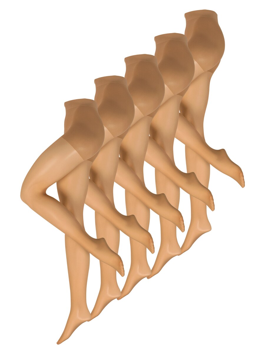 

Тонкие колготки Nur Die Goodbye Laufmaschen 20 DEN, бежевый