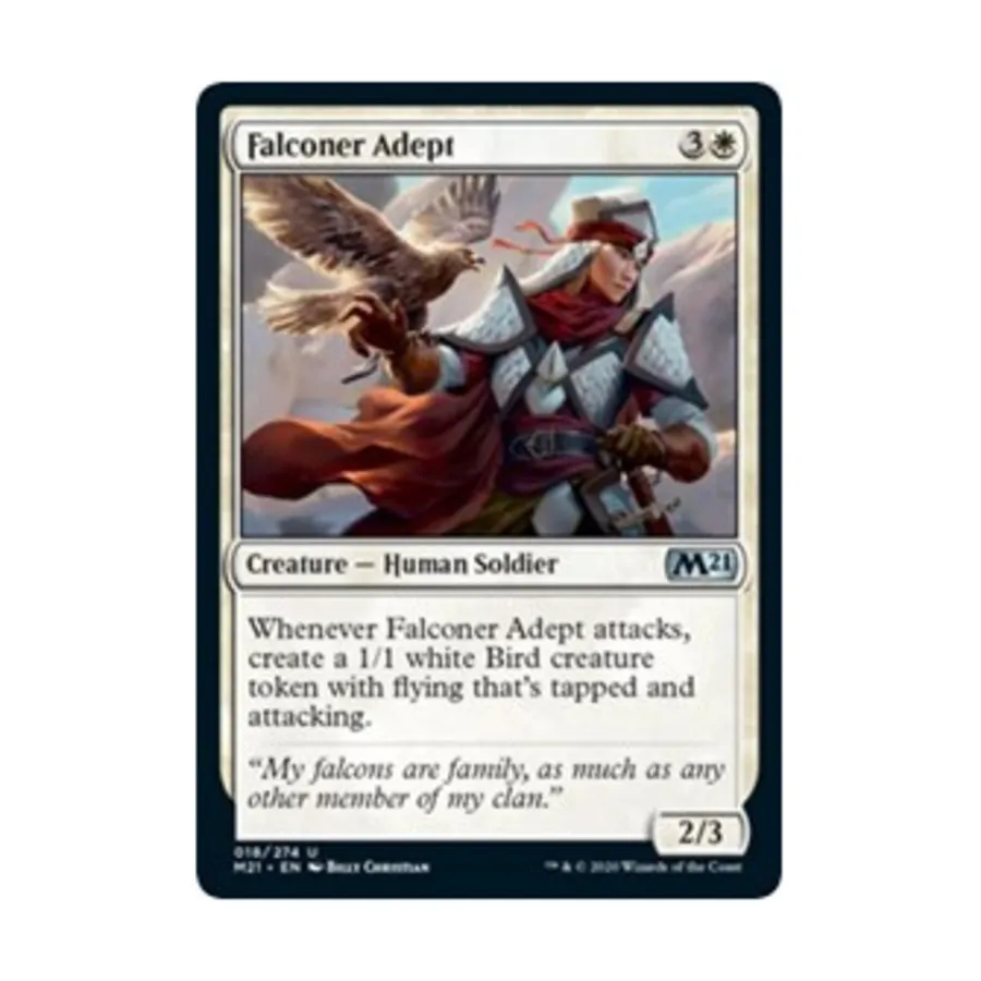

CCG Адепт сокольничьего дела (U), MTG - Core Set 2021