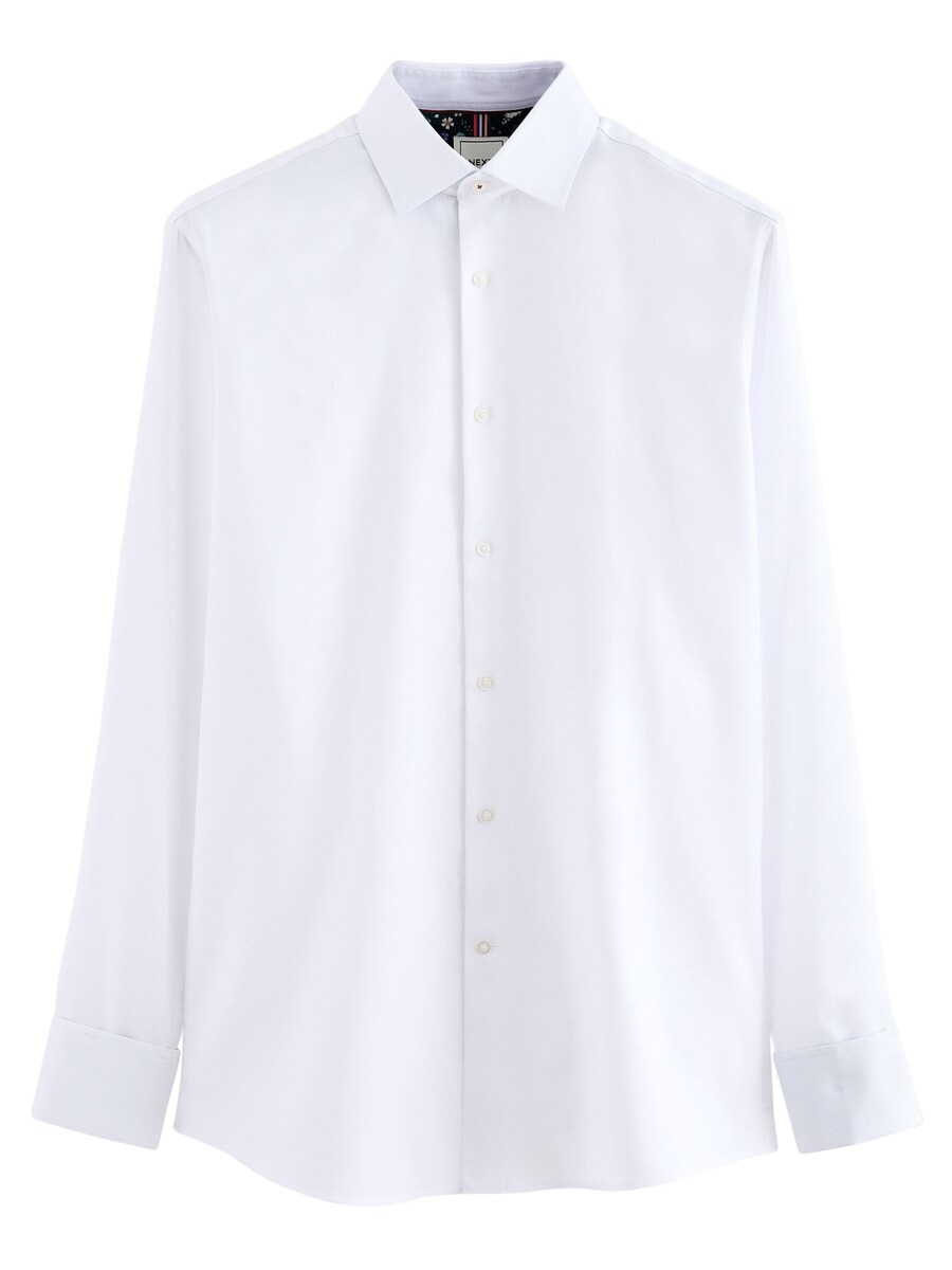 

Деловая рубашка Next Slim fit Business Shirt, белый