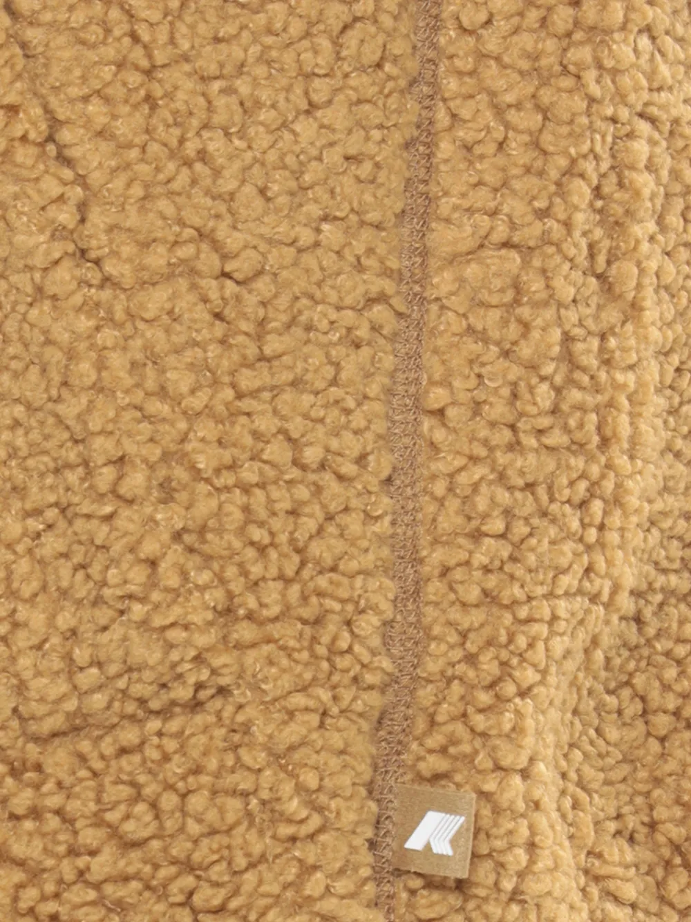 

Двусторонняя куртка на молнии K-Way, бежевый