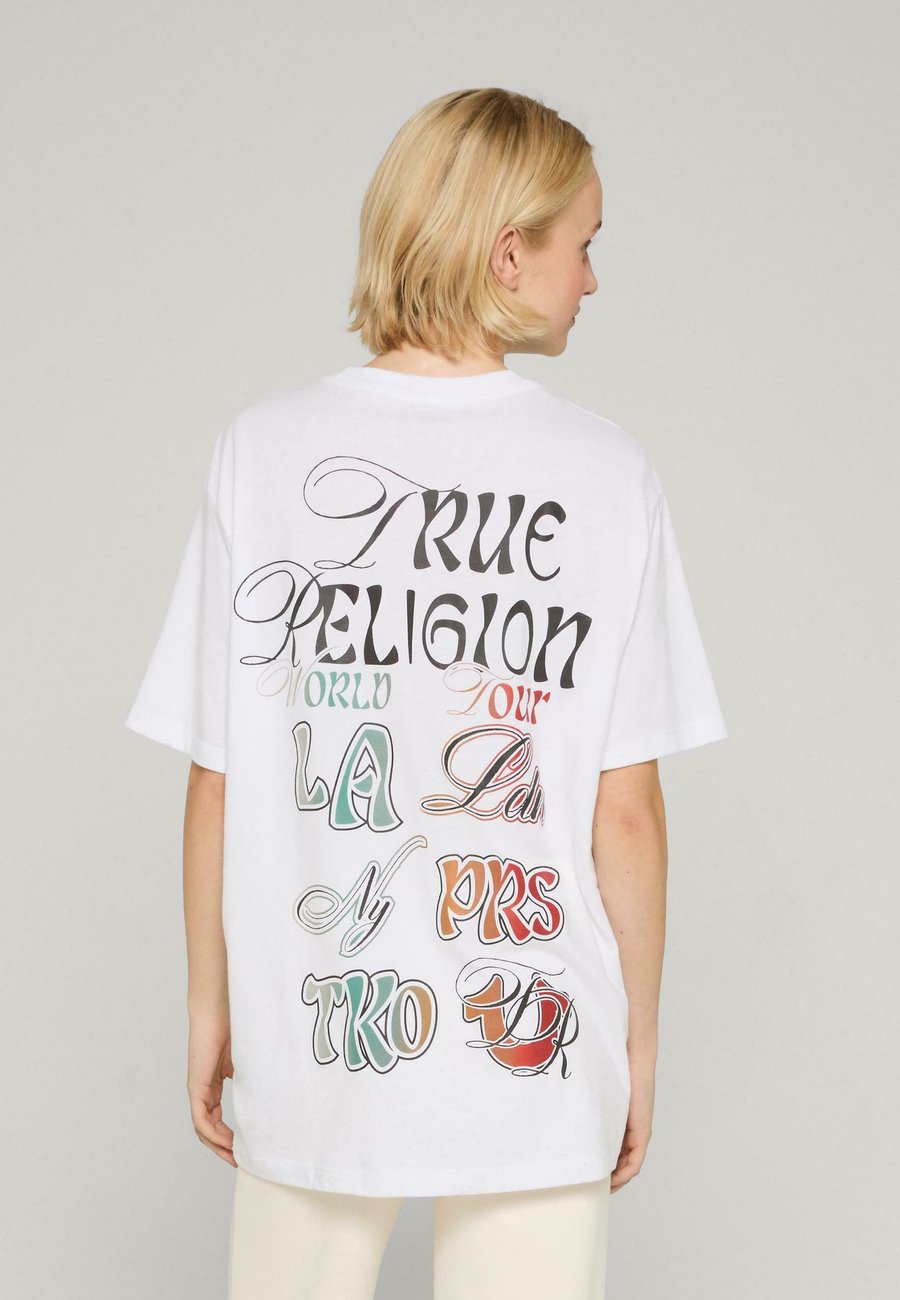 

Футболка True Religion SS OMBRE GRAPHIC, White, Белый, Футболка True Religion SS OMBRE GRAPHIC, White