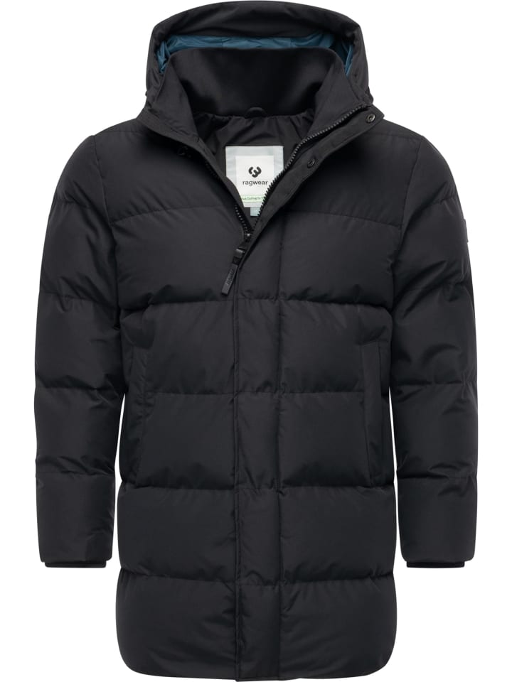 

Ragwear Зимнее пальто Northa черного цвета
