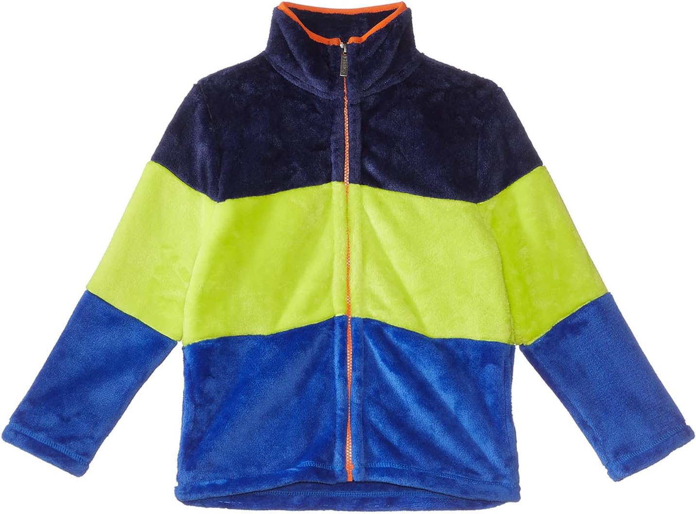 

Куртка Hatley Color-Block Fuzzy Fleece Zip-Up, синий