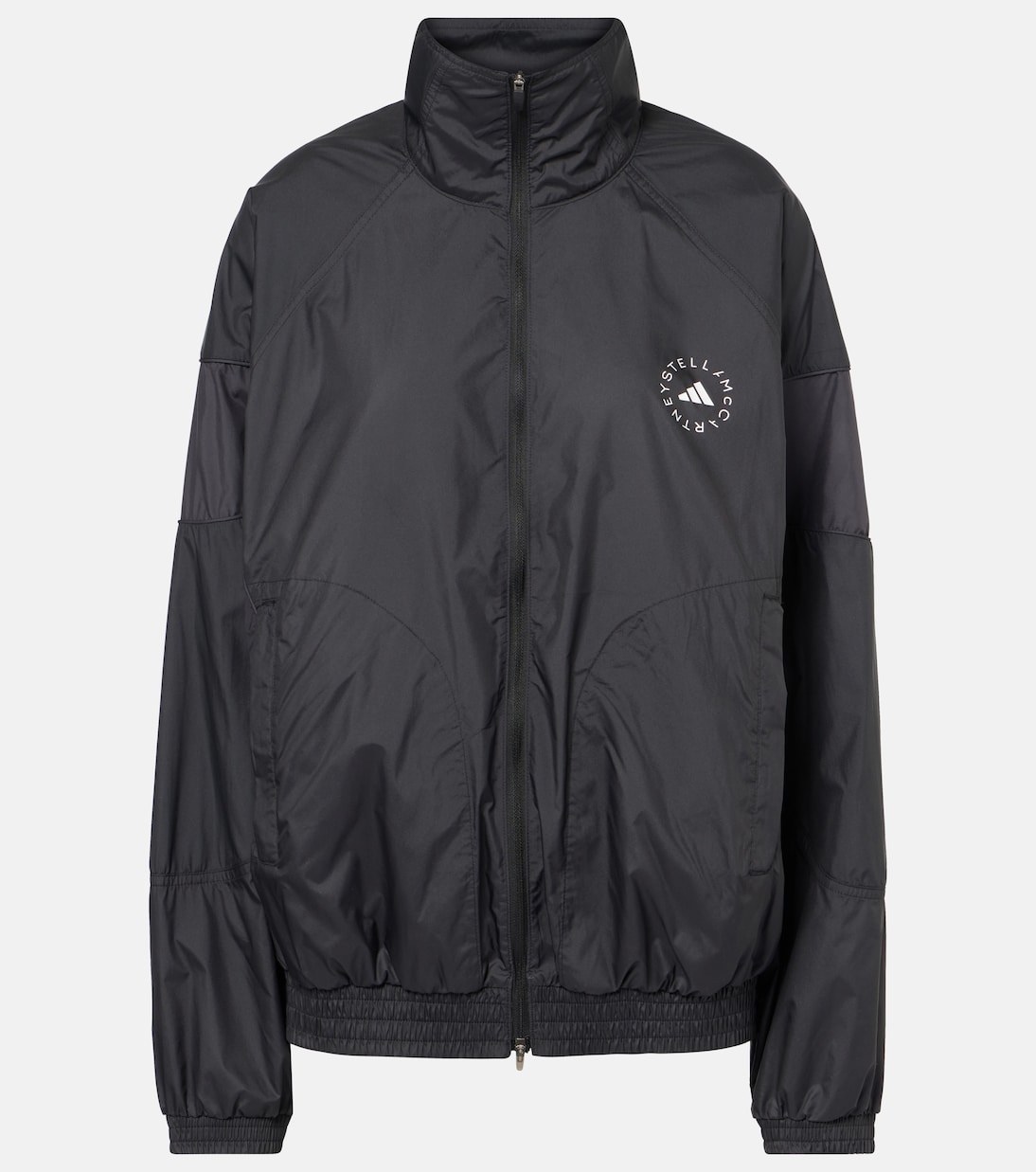 

Спортивная куртка с логотипом Adidas by Stella McCartney, Carbon