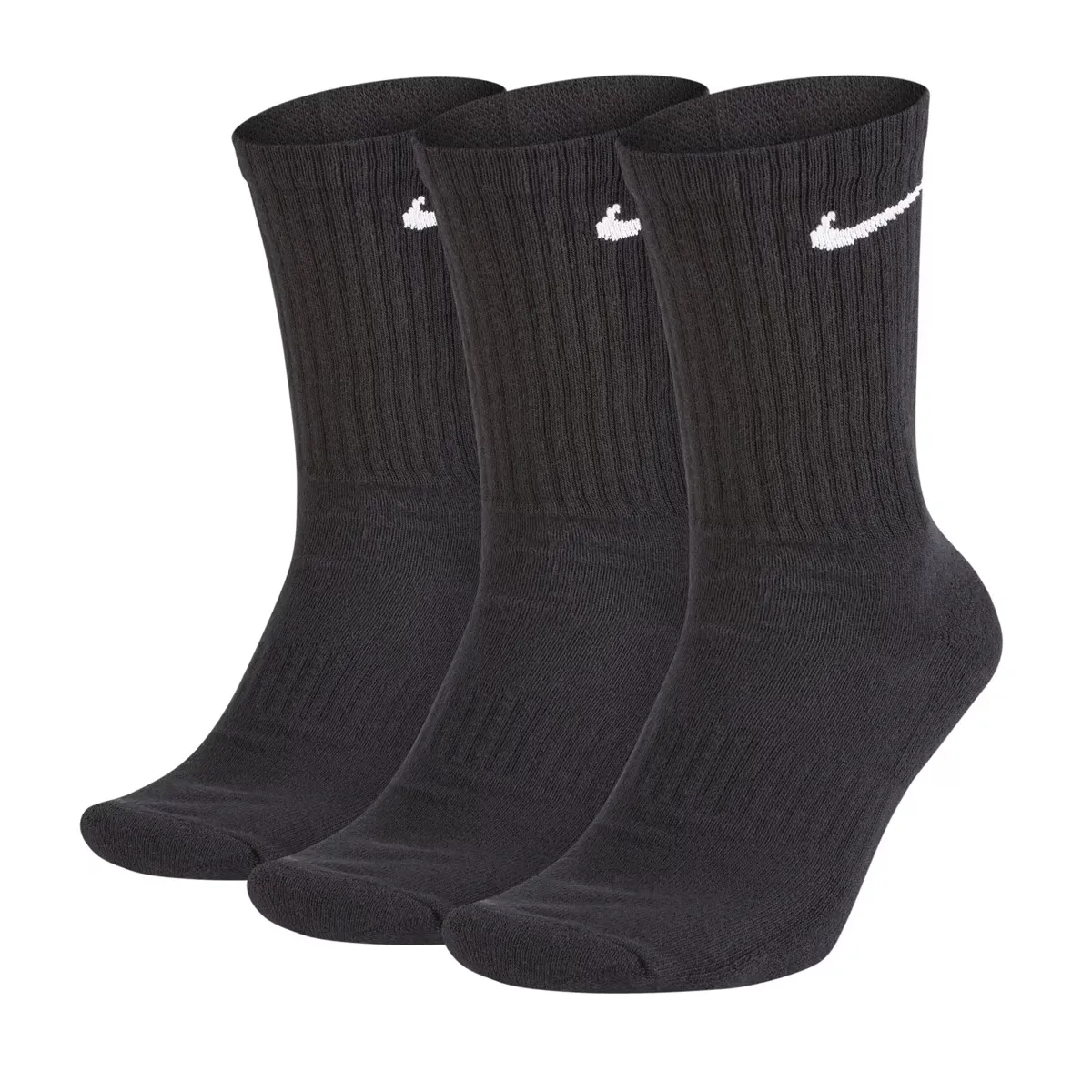 

Носки для тренировок Nike Everyday Cushion, 3 шт. в упаковке, чёрный