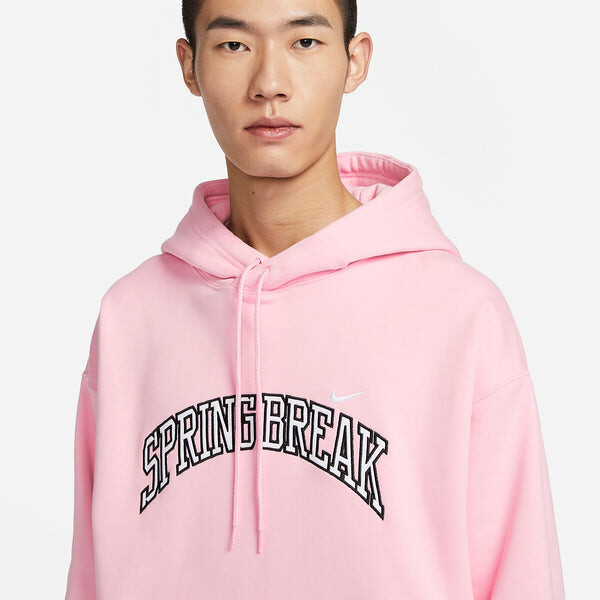 Толстовка Nike SB Fleece Pullover Skate Hoodie 'Pink', розовый — фото 2