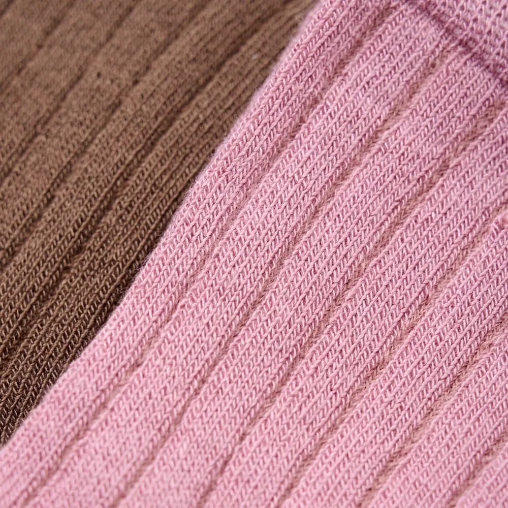 Носки детские Ankle sock-rib, Minymo, лиловый — фото 2