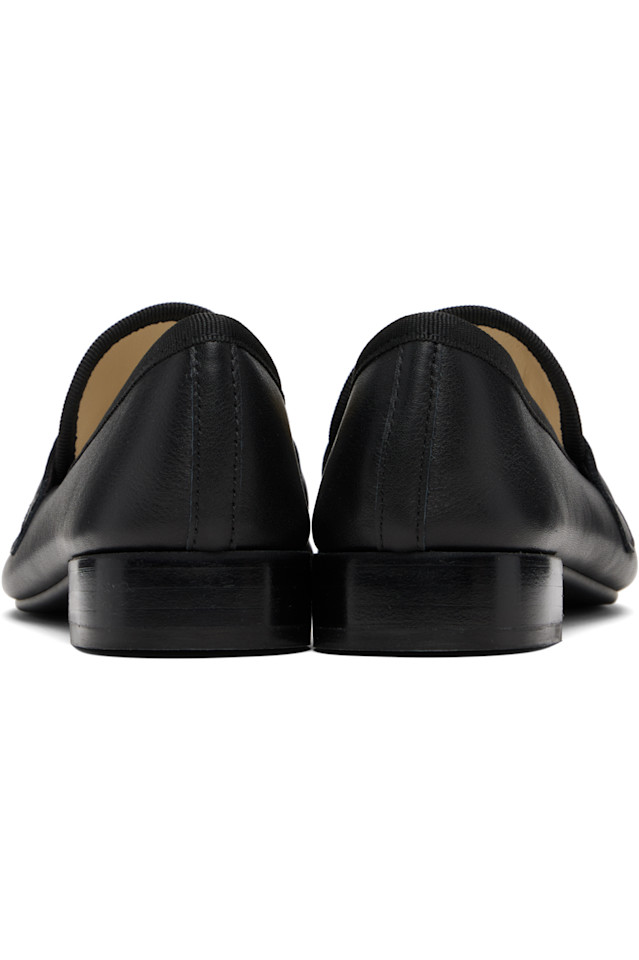 Майкл лоферы на резиновой подошве Repetto, черный — фото 2