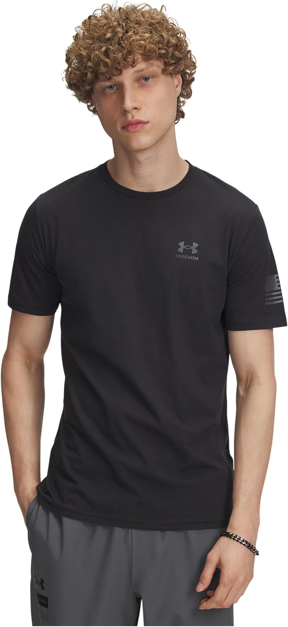 

Футболка Under Armour Freedom Flag Short Sleeve T-Shirt, Black/CastlerockSee Less