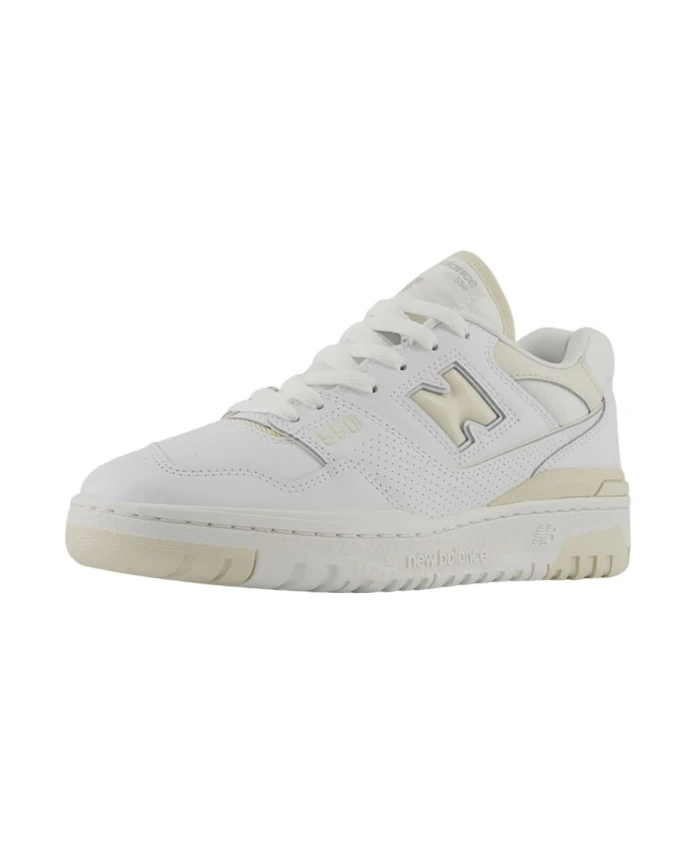 Универсальные кожаные кроссовки New Balance, белый — фото 2