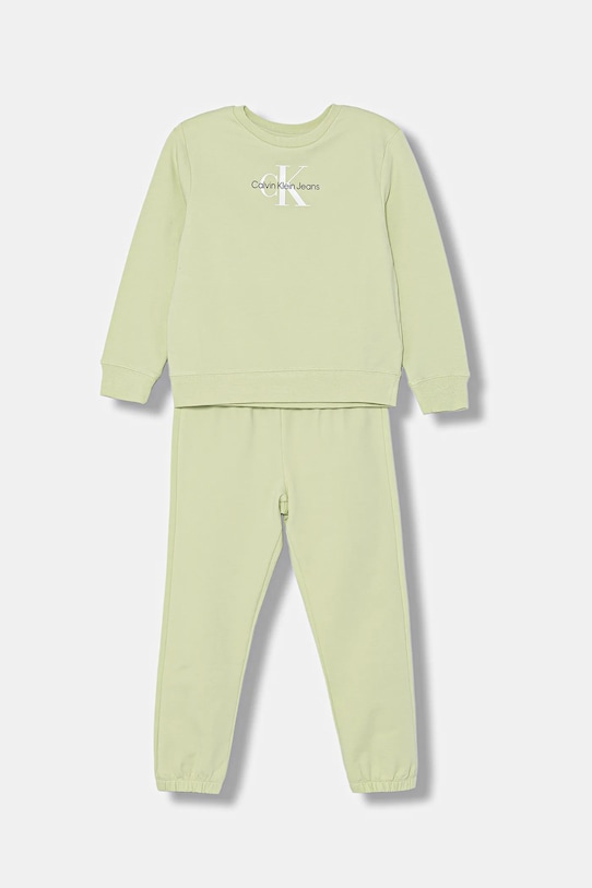

Детский спортивный костюм Calvin Klein Jeans, зеленый