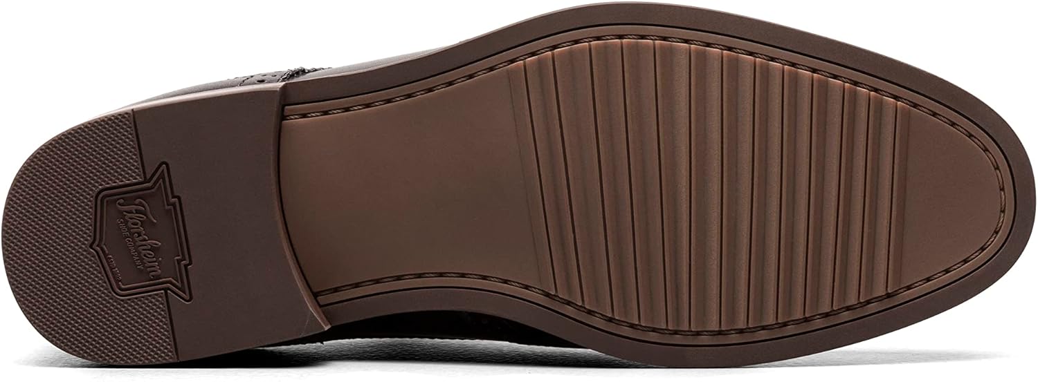 Мужские оксфорды Florsheim Rubano с кап-то носком, черный — фото 4