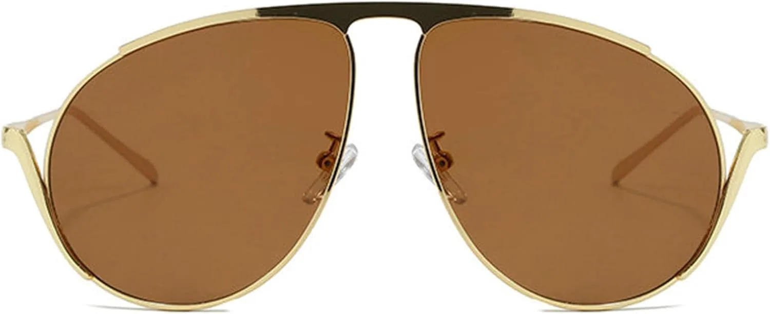 

Солнцезащитные очки Willochra в стиле «пилот», увеличенные, унисекс. Классическая модель с двойной перемычкой, металлическая, овальная, черная. Защита UV400