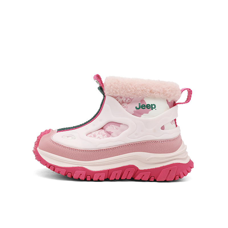 

Jeep Синтетические кожаные противоскользящие антиударные износостойкие утепленные мид-топ детские повседневные кроссовки для подростков