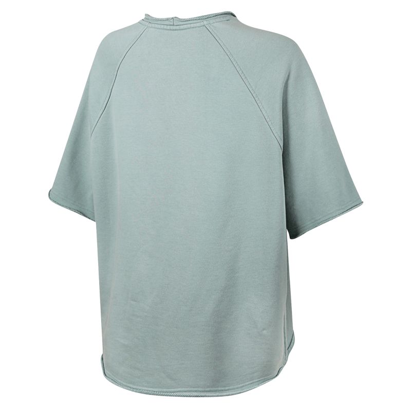 Flight Fleece Women's Oversized Short Sleeve French Terry Top Jordan, зеленый — фото 2