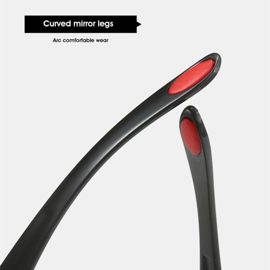 

Спортивные панк-очки с зеркальными линзами для женщин и мужчин, хип-хоп, роскошные, «кошачий глаз», защита от УФ-излучения UV400, овальные UATXTAU, Yellow