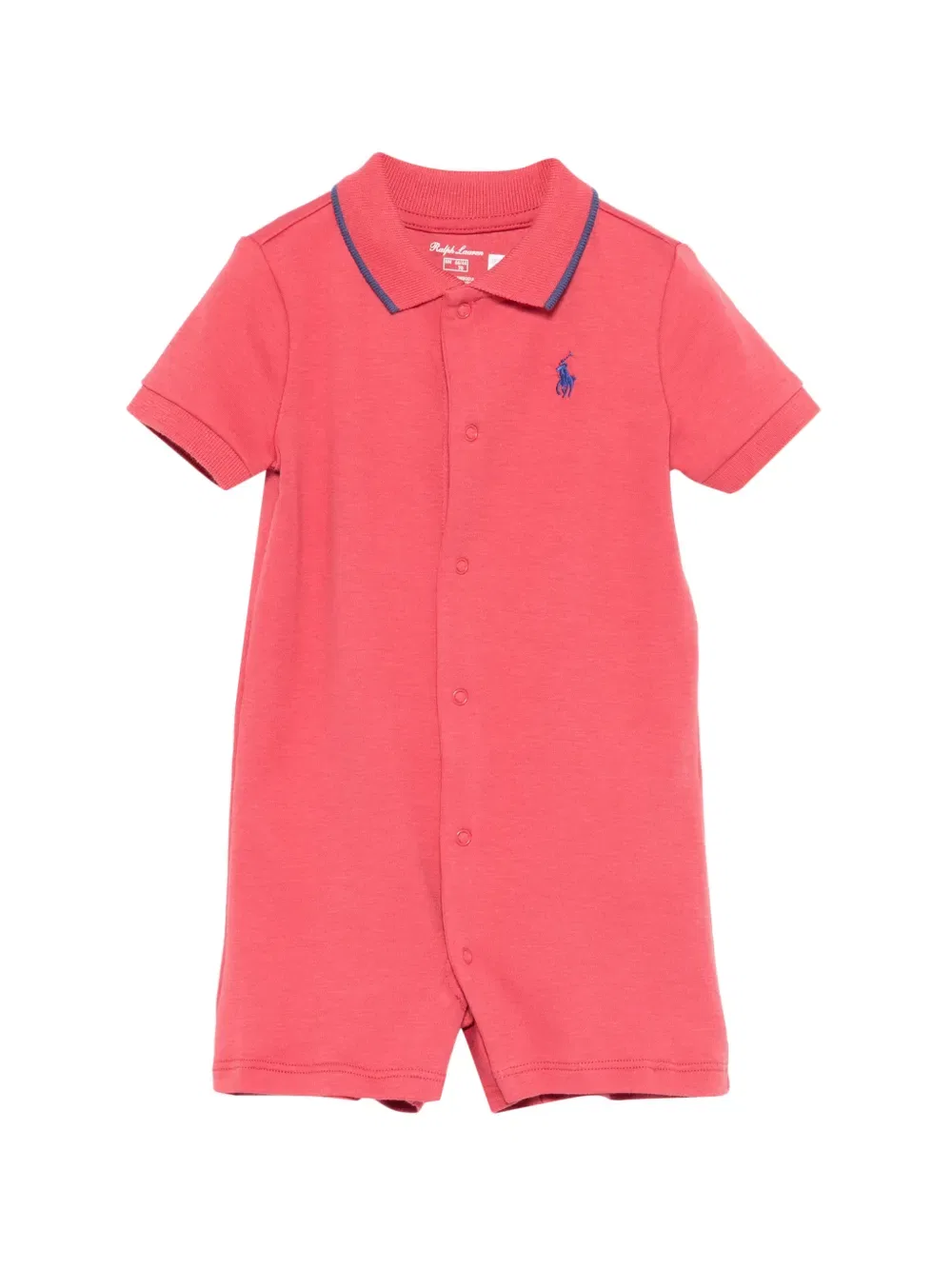 Вышитый комбинезон Polo Ralph Lauren Kids, красный