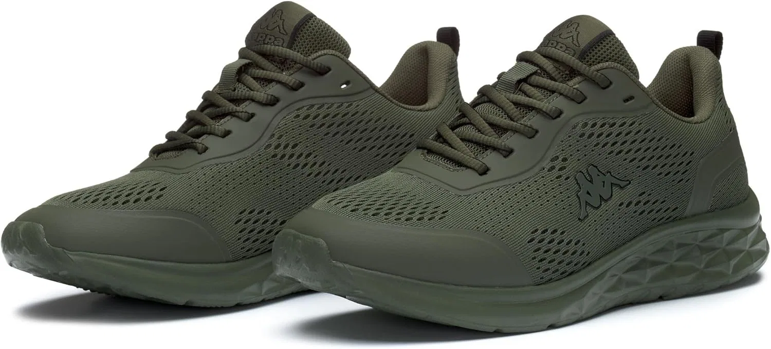 Кроссовки Kappa Unisex Logo RoockeyAthletic Shoes, Green Olive Black