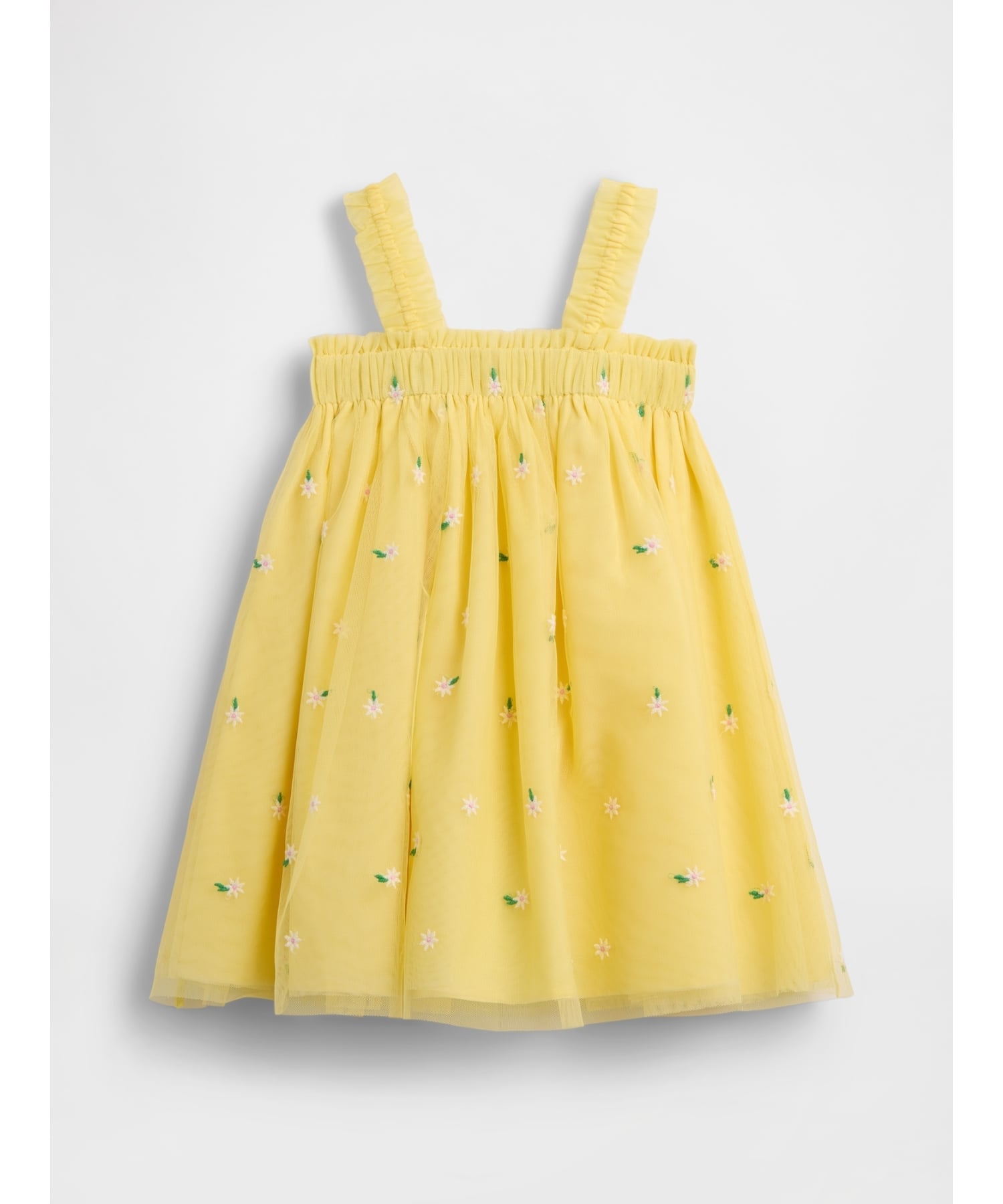Платье SL EMB TULLE DRS Gap, SPRING_YELLOW