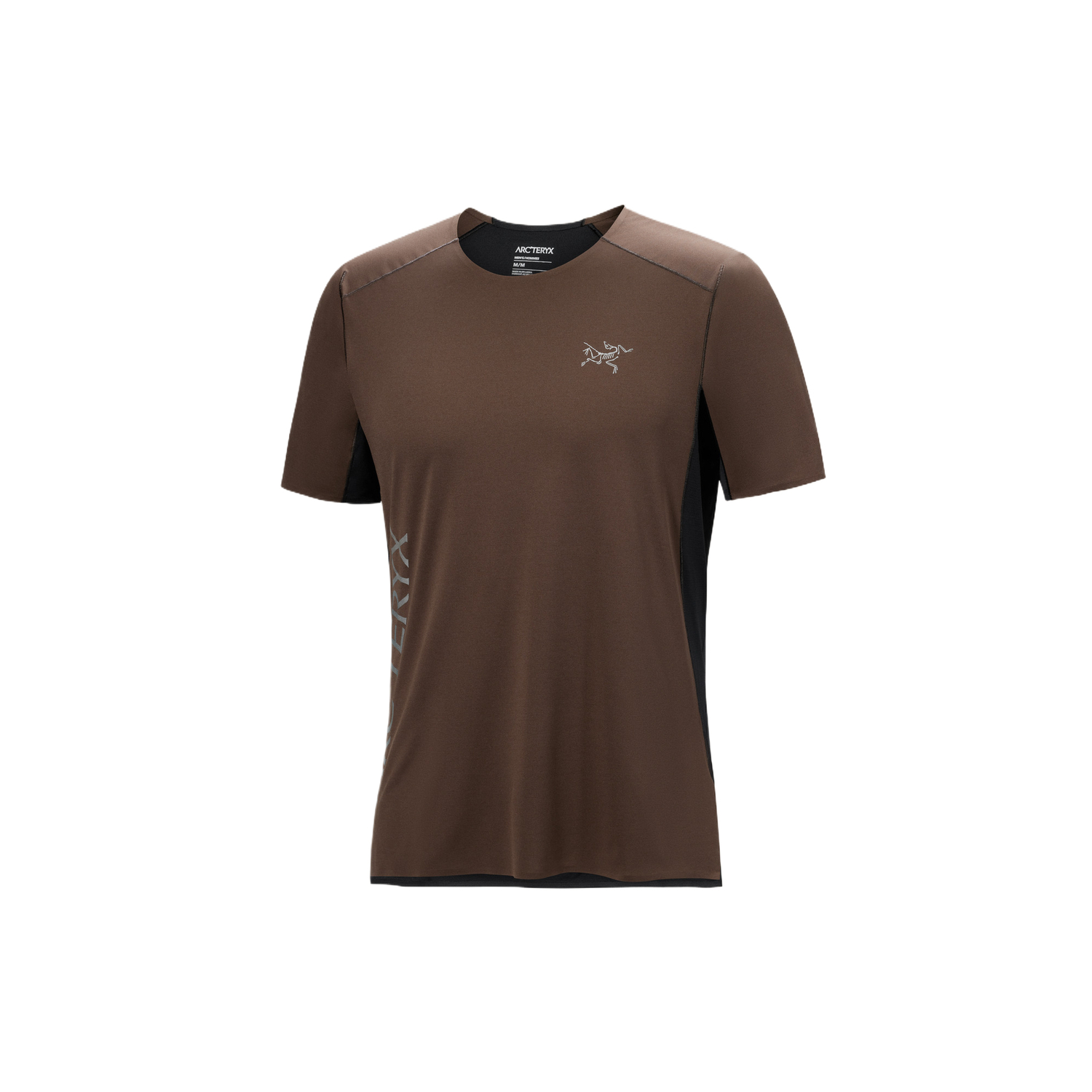 

Мужские футболки для бега Arcteryx, carob коричневый/черный/carob/черный