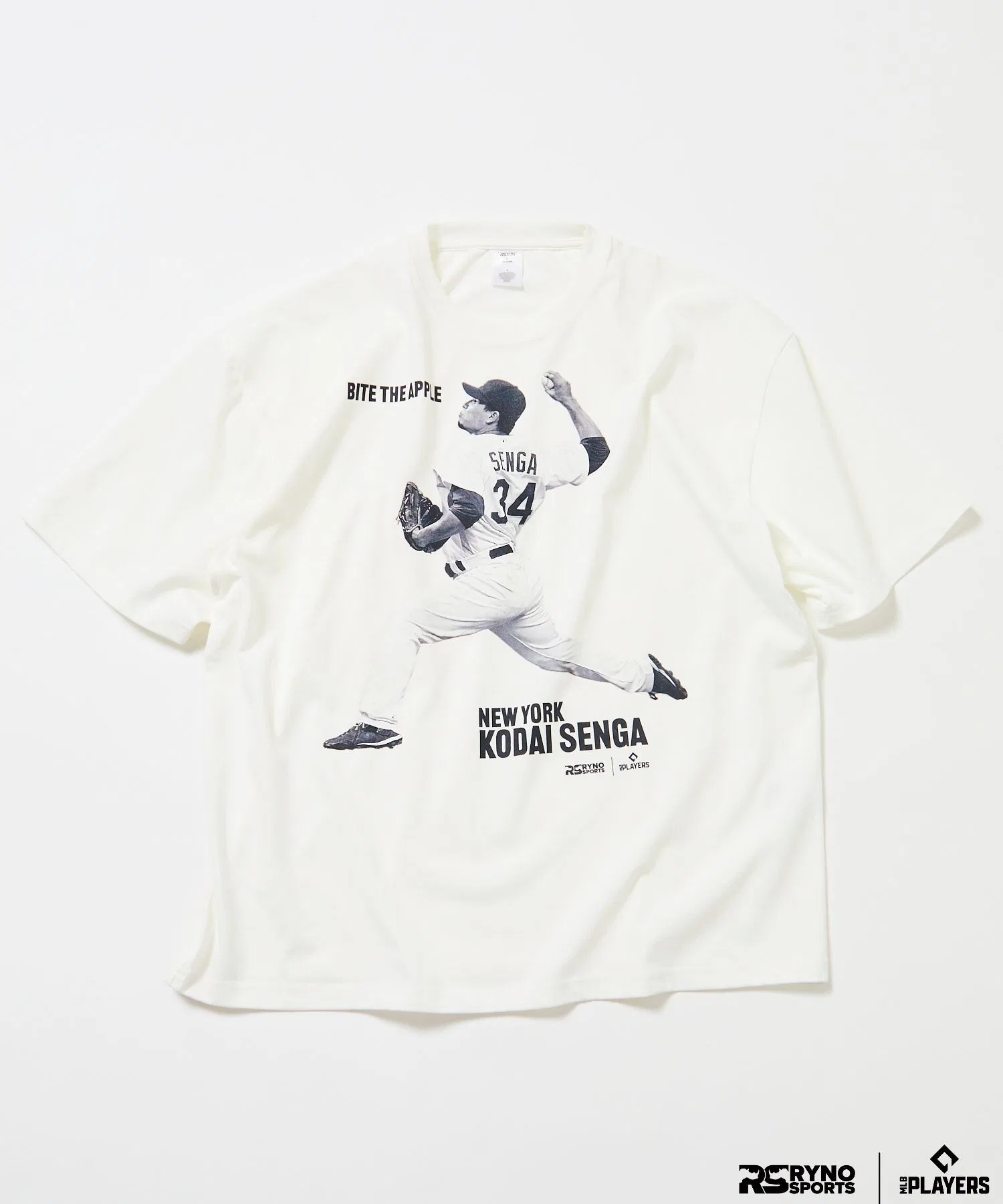 Мужская футболка с фото MLB PLAYERS FREAK'S STORE белая